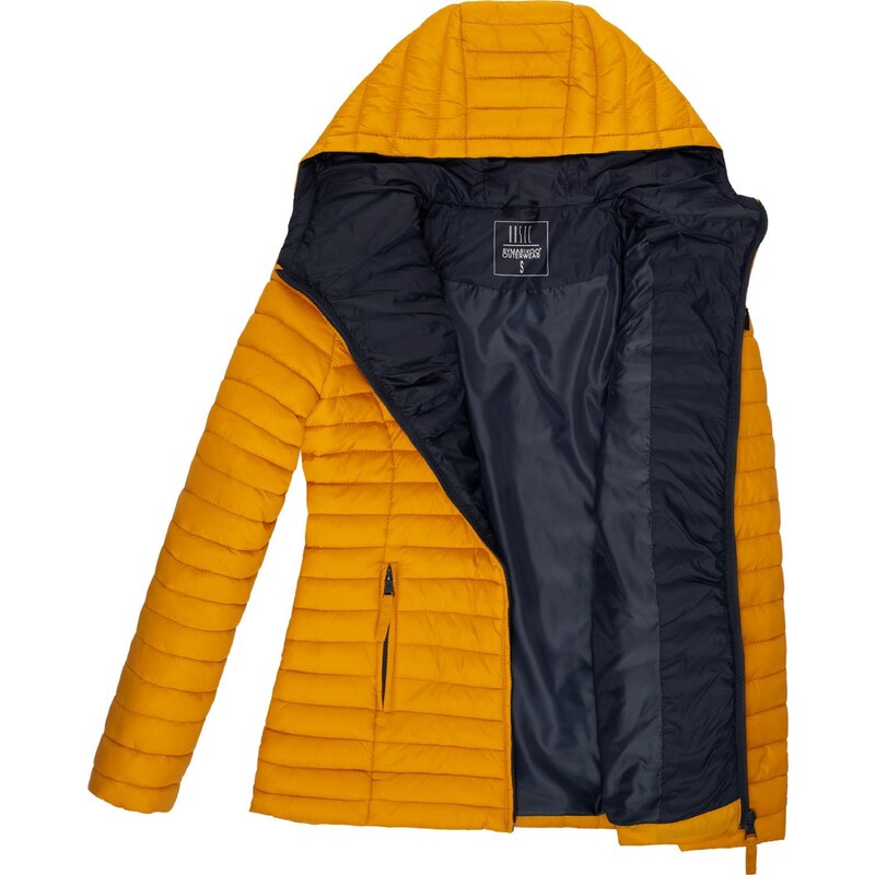 MARIKOO Prehodna jakna 'Asraa' rumena