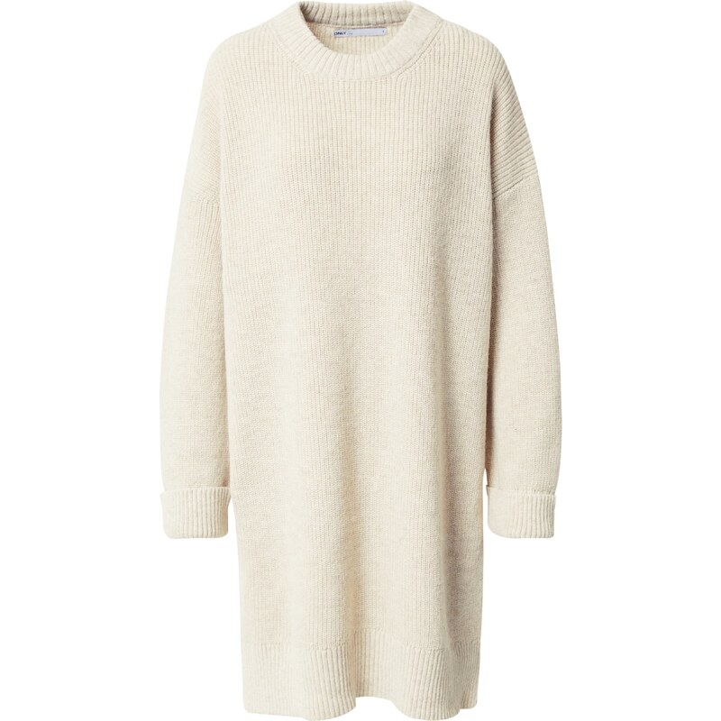 ONLY Pletena obleka bež