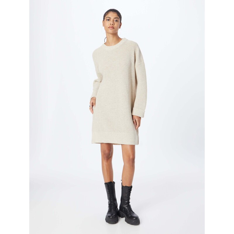 ONLY Pletena obleka bež