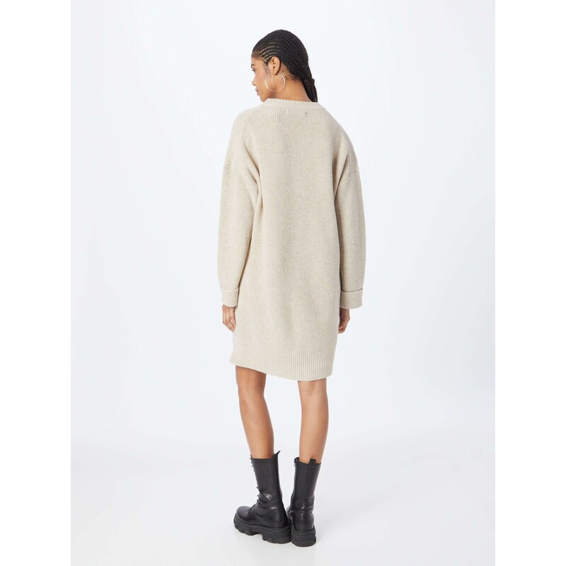 ONLY Pletena obleka bež