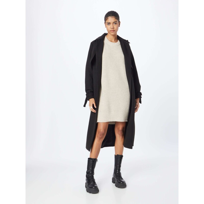 ONLY Pletena obleka bež