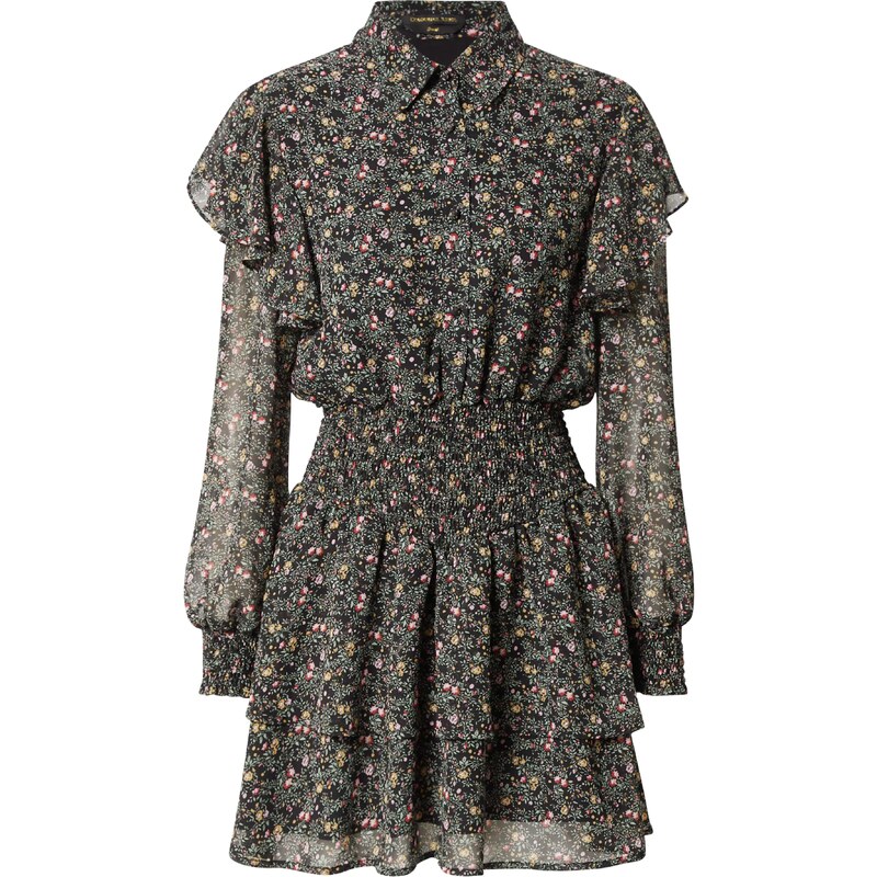 Colourful Rebel Dolga srajca 'Zina' kamela / meta / brusnica / črna