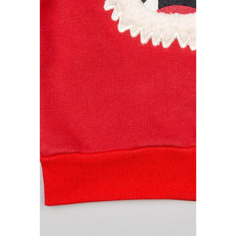 Otroški pulover zippy rdeča barva,