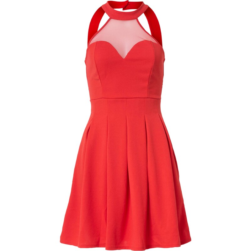 WAL G. Obleka 'BERNICE' rdeča