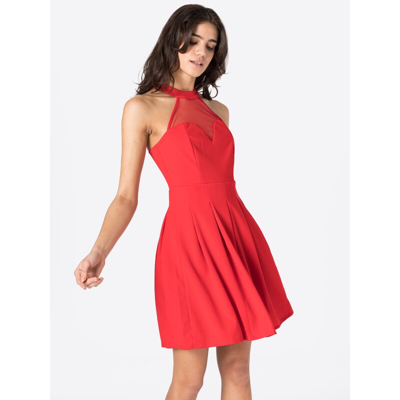 WAL G. Obleka 'BERNICE' rdeča