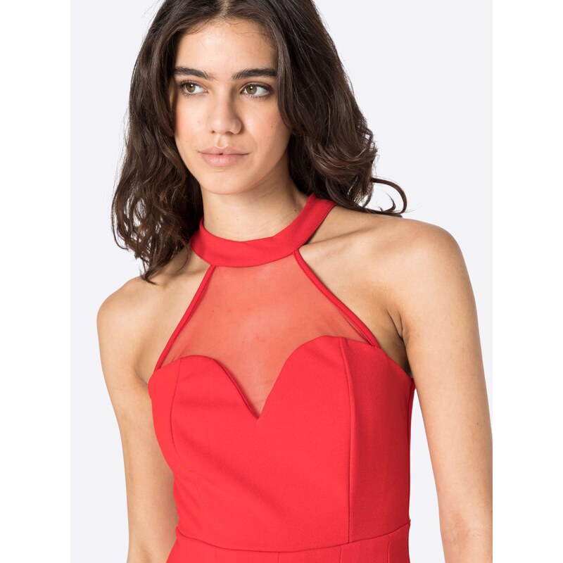 WAL G. Obleka 'BERNICE' rdeča