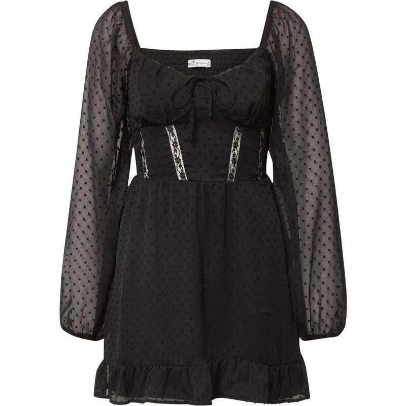 HOLLISTER Obleka črna