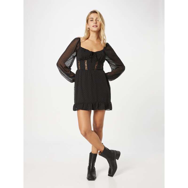 HOLLISTER Obleka črna