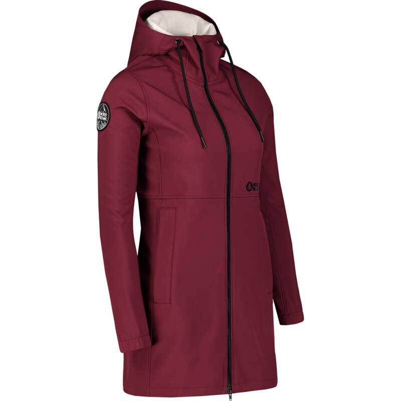 Nordblanc Temno Rdeča ženska softshell jakna AMBLE
