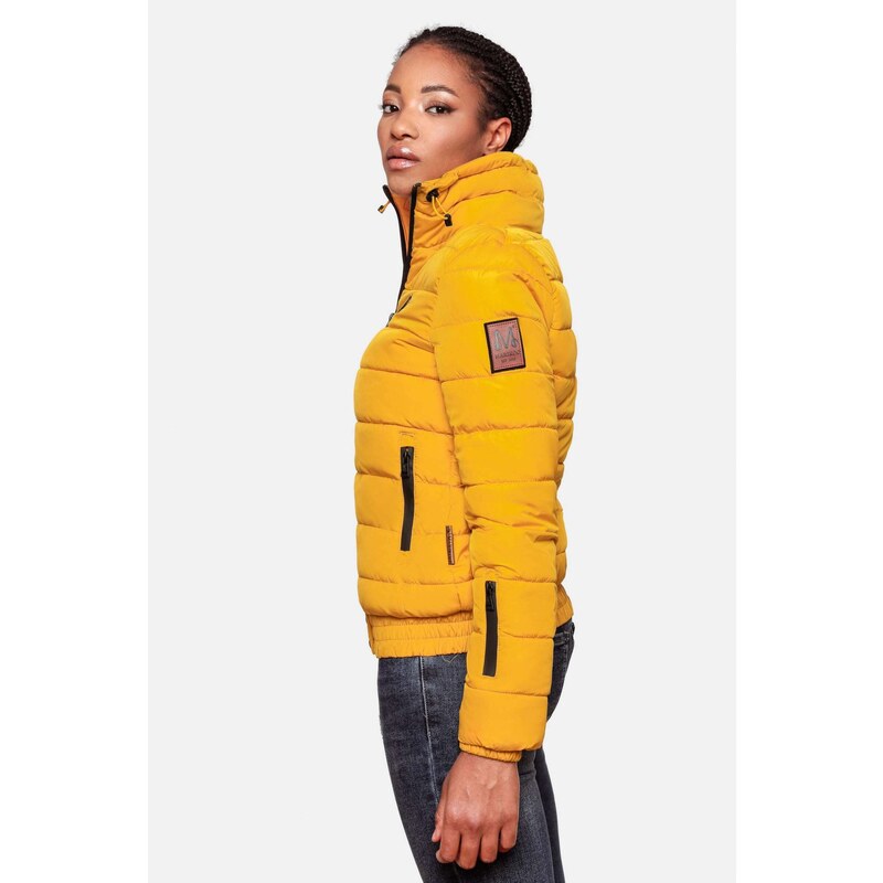 MARIKOO Zimska jakna 'Poison' rumena