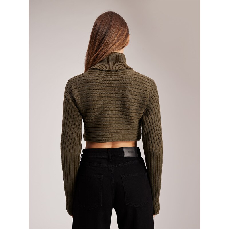 RÆRE by Lorena Rae Pulover 'Celia' temno zelena