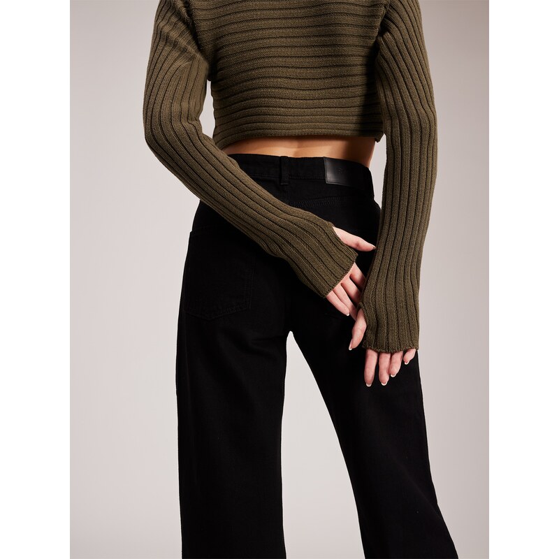 RÆRE by Lorena Rae Pulover 'Celia' temno zelena