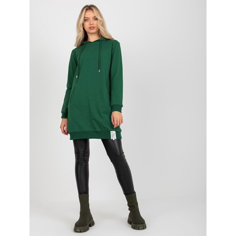 RELEVANCE Tunic-RV-TU-8356.90-dark green
