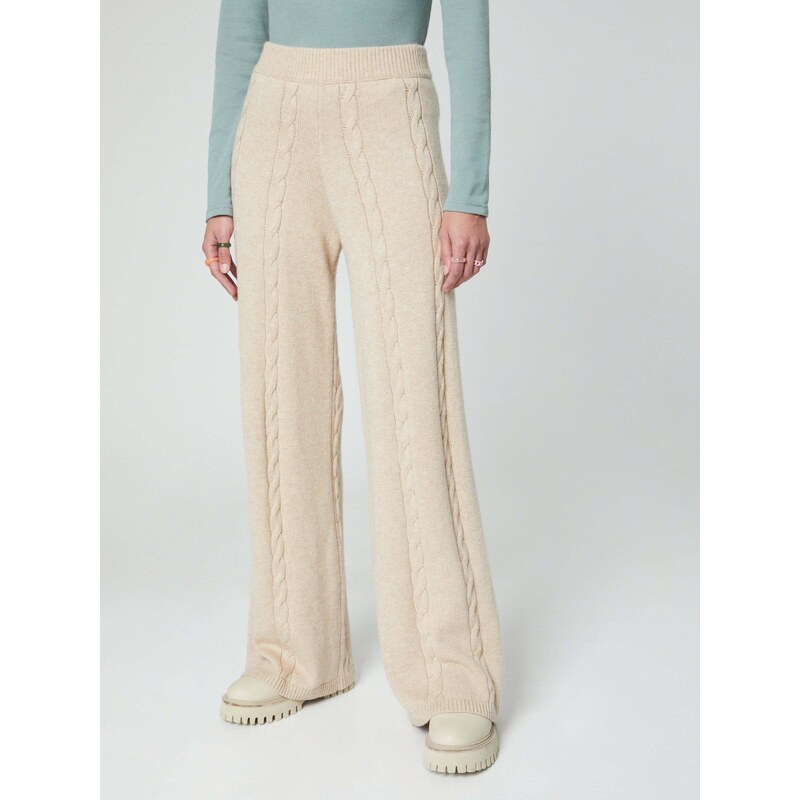 florence by mills exclusive for ABOUT YOU Hlače 'Rosa' progasto bež