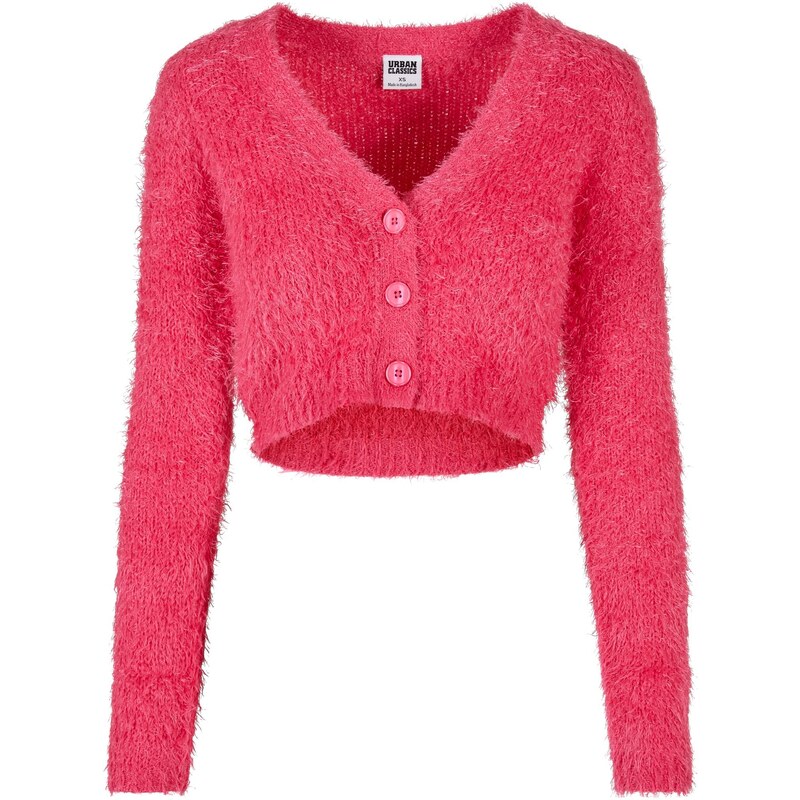 Urban Classics Women's feather sweater - pink