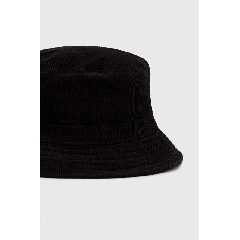 klobuk iz rebrastega žameta Unfair Athletics , črna barva