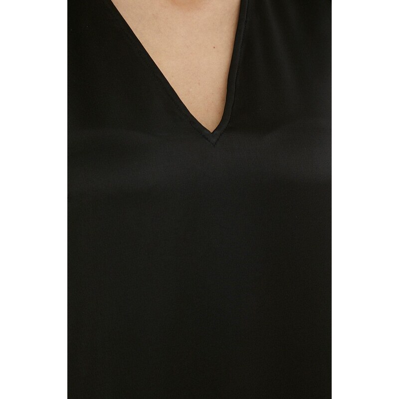 Obleka By Malene Birger Brynn črna barva