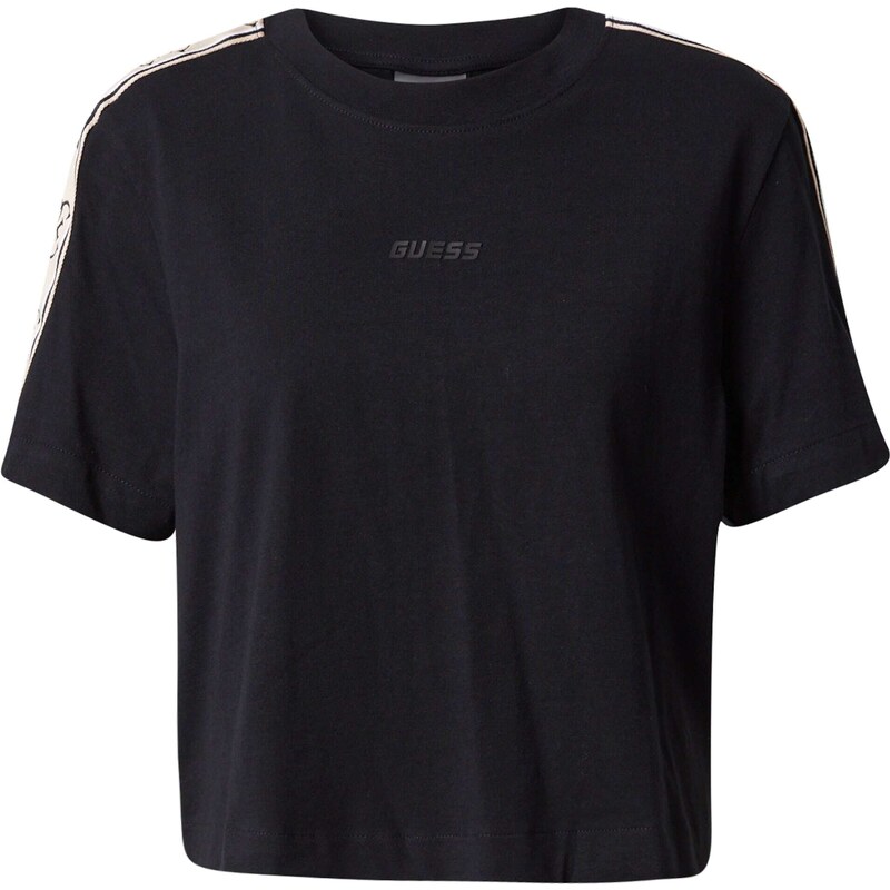 GUESS Funkcionalna majica 'BRITNEY' bež / črna / bela