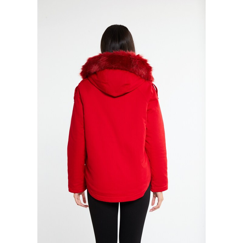 faina Zimska jakna 'Minya' rdeča