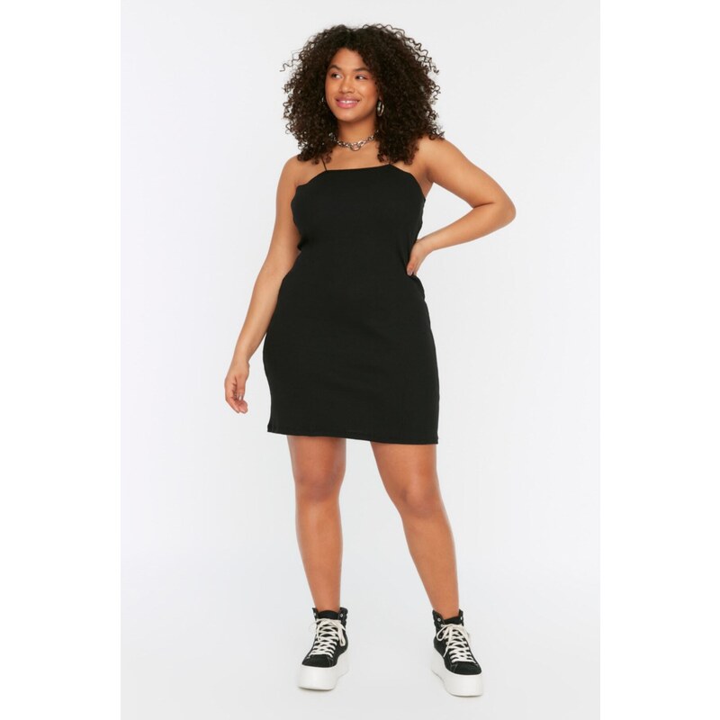 Ženska obleka Trendyol Knitted