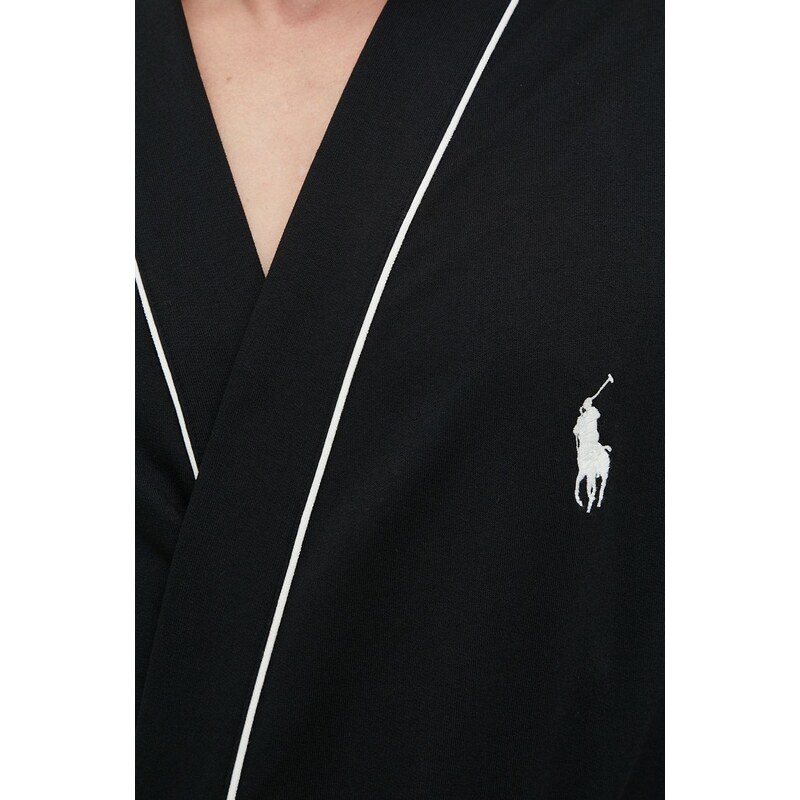 Kopalni plašč Polo Ralph Lauren črna barva