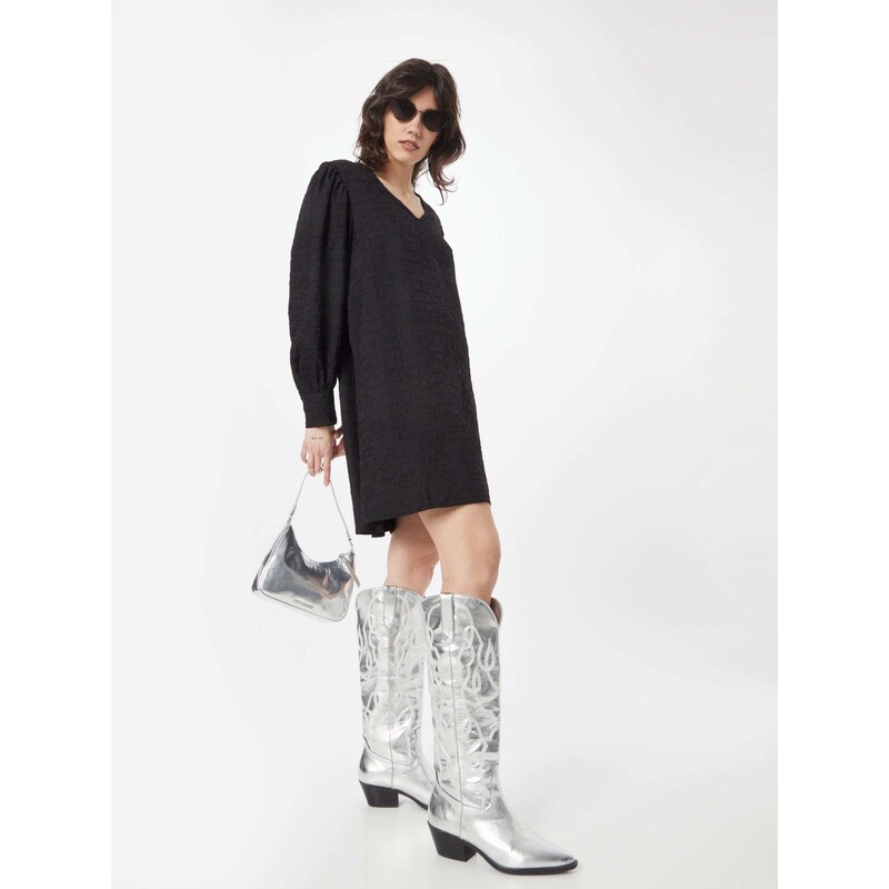 modström Obleka 'Bisou' črna