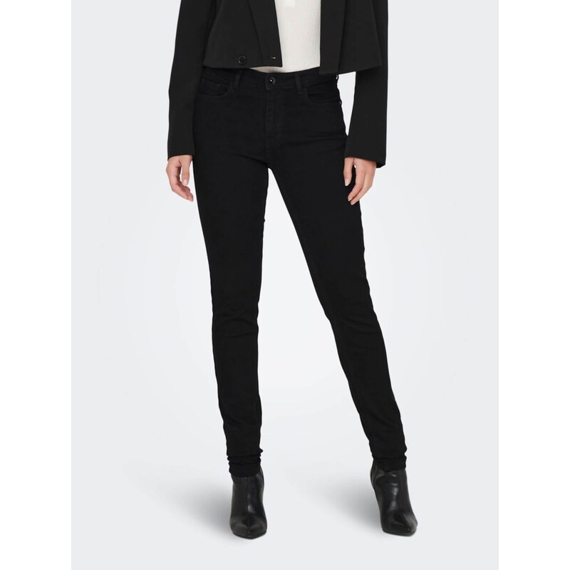 JDY Kavbojke 'Blume' črn denim