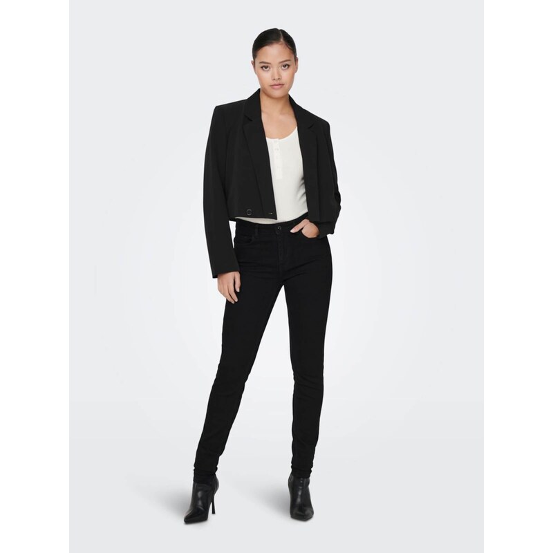 JDY Kavbojke 'Blume' črn denim