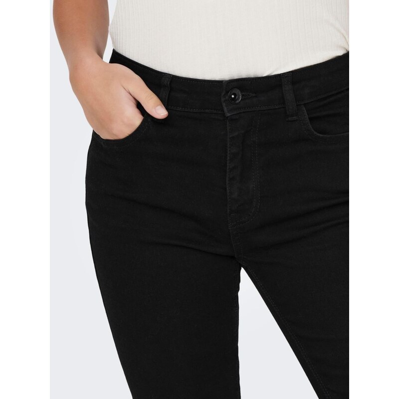 JDY Kavbojke 'Blume' črn denim