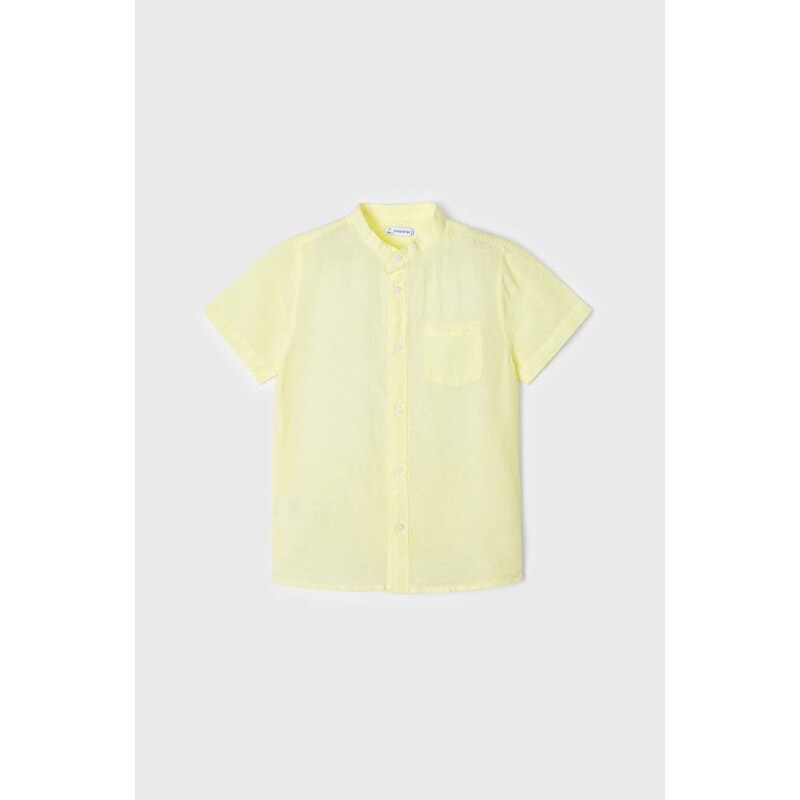 Otroška srajca Mayoral rumena barva