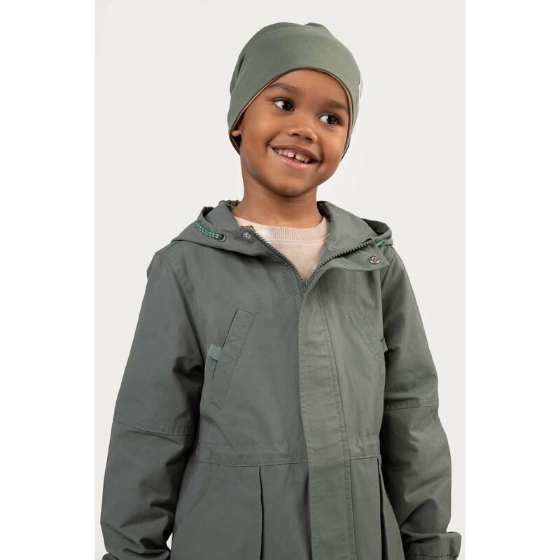 Otroška jakna Coccodrillo zelena barva