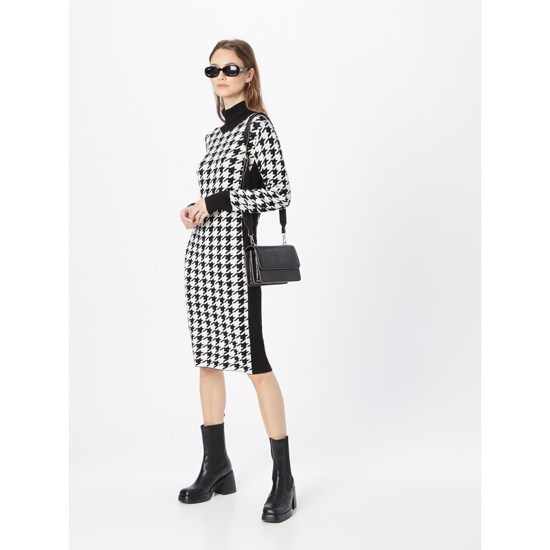 Wallis Obleka črna / bela