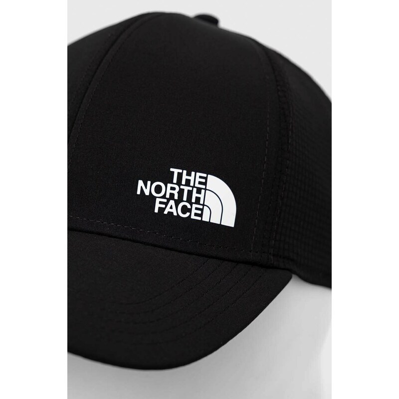 Kapa s šiltom The North Face Trail Trucker 2.0 črna barva