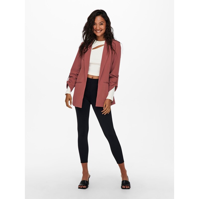 ONLY Blazer 'ONLKayle-Orleen' pastelno rdeča