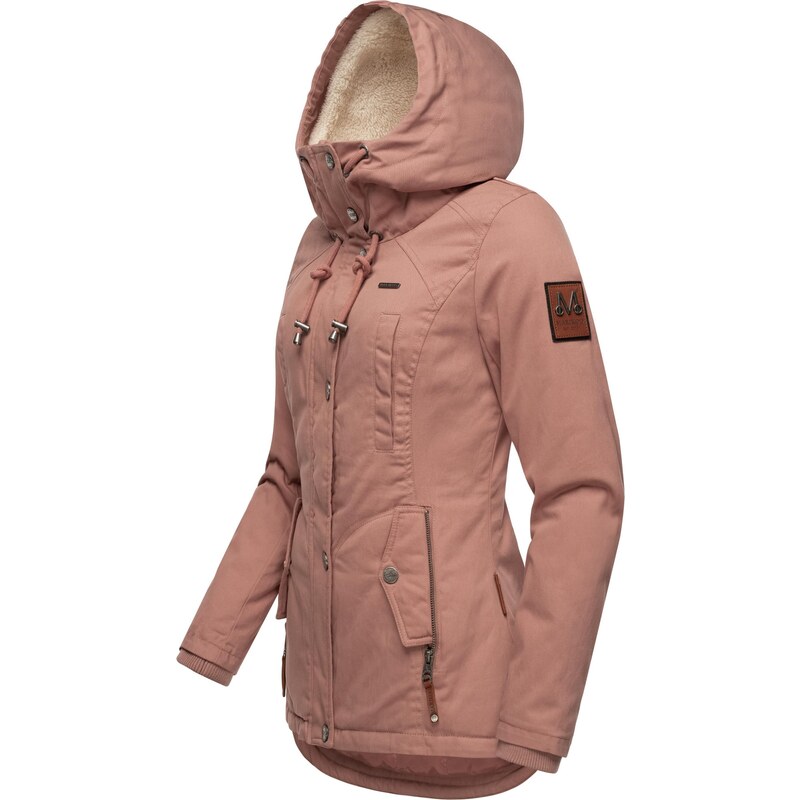 MARIKOO Zimska jakna 'Bikoo' rjava / rjasto rjava