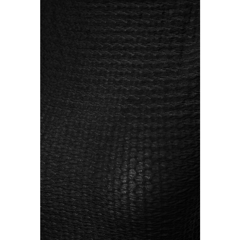 Ženska obleka Trendyol TBESS23EL00077/Black