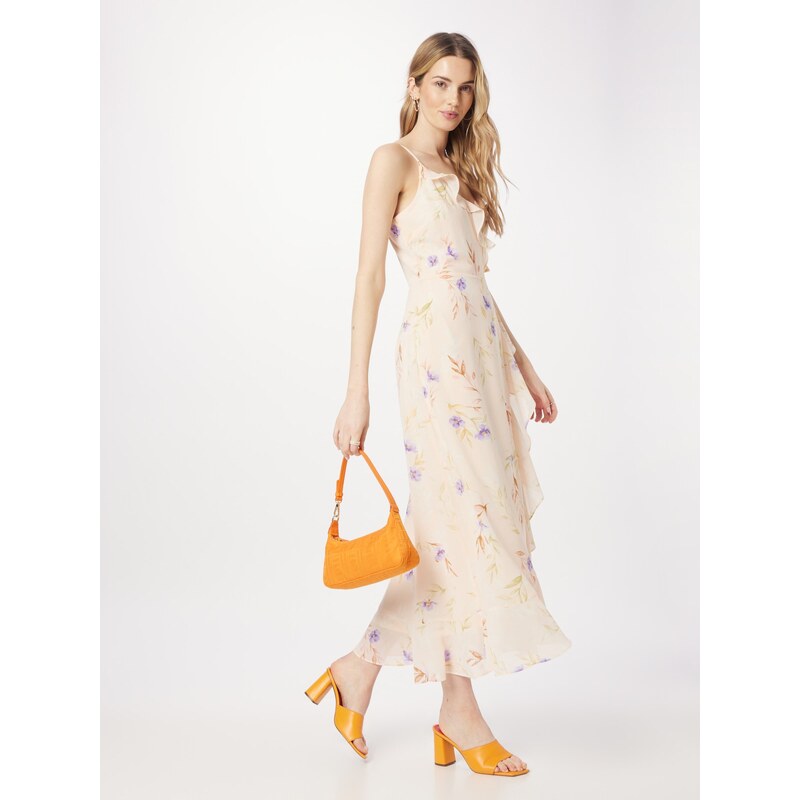 ABOUT YOU Obleka 'Soraya' svetlo zelena / lila / roza / puder