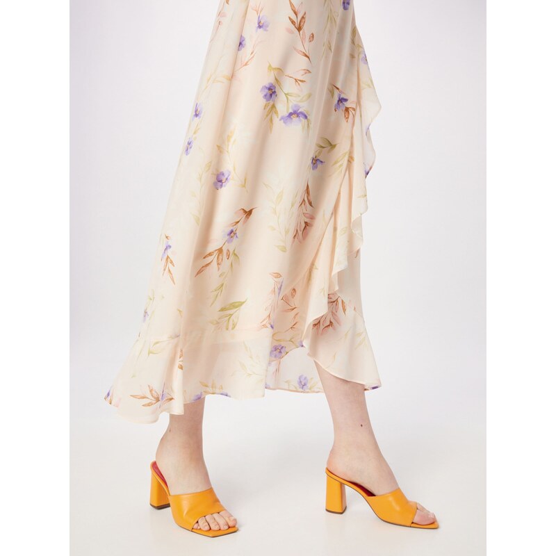 ABOUT YOU Obleka 'Soraya' svetlo zelena / lila / roza / puder