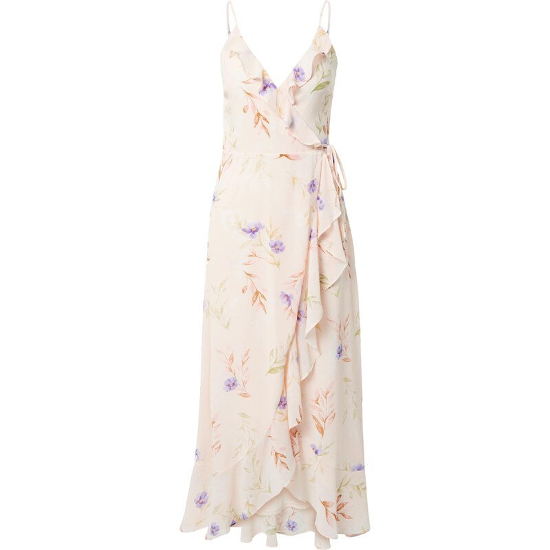 ABOUT YOU Obleka 'Soraya' svetlo zelena / lila / roza / puder