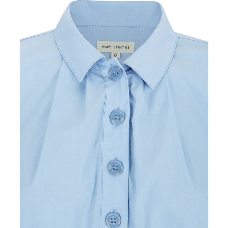 Esmé Studios Dolga srajca 'Christel' svetlo modra
