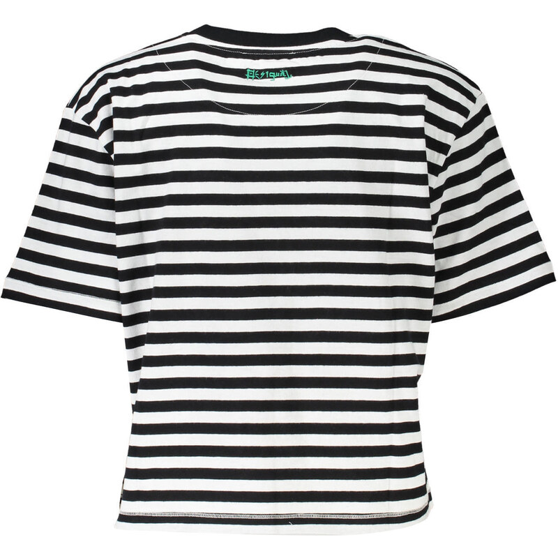 DESIGUAL SHORT SLEEVE T-SHIRT WOMEN BLACK
