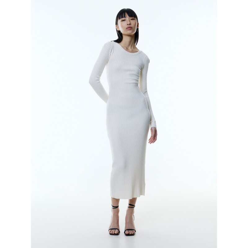 EDITED Pletena obleka 'Oline' bež