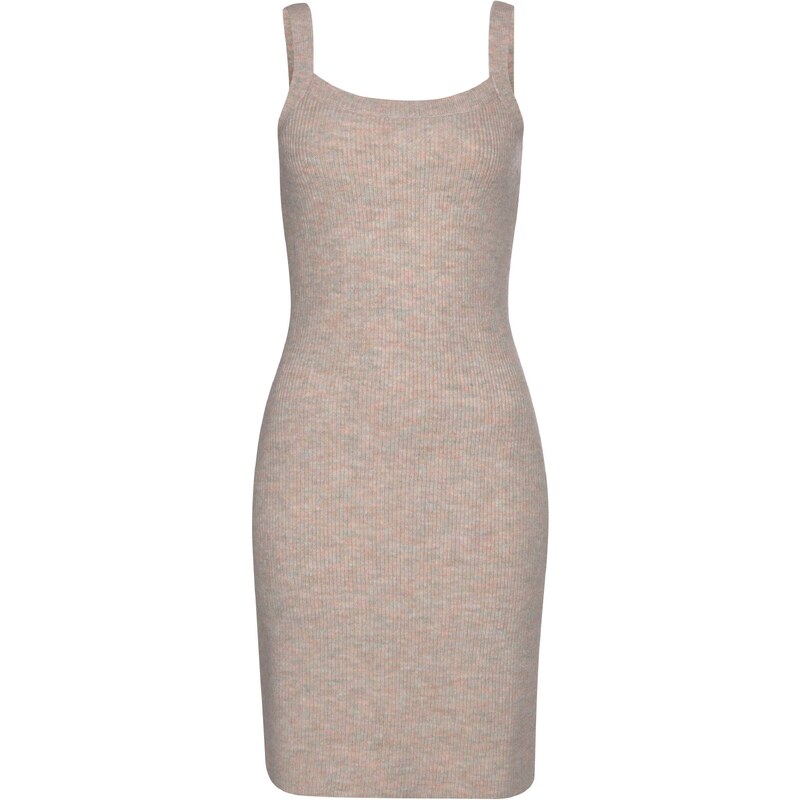 LASCANA Pletena obleka bež