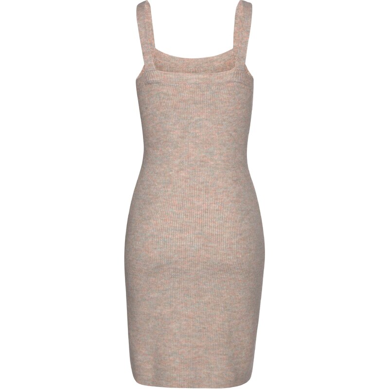 LASCANA Pletena obleka bež