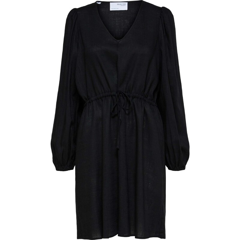SELECTED Obleka 'VIVA' črna