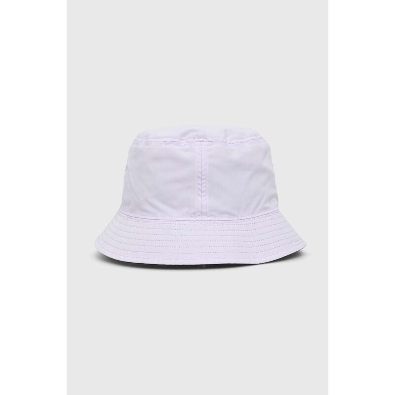 Dvostranski klobuk Converse vijolična barva