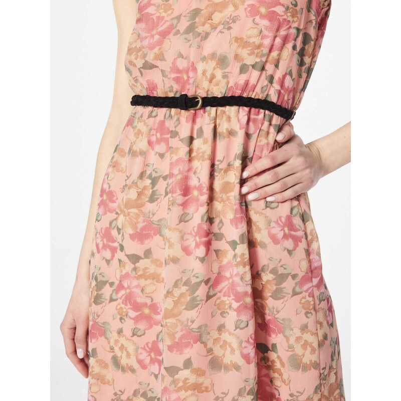 ONLY Obleka 'MEDINA' bež / kaki / roza / staro roza