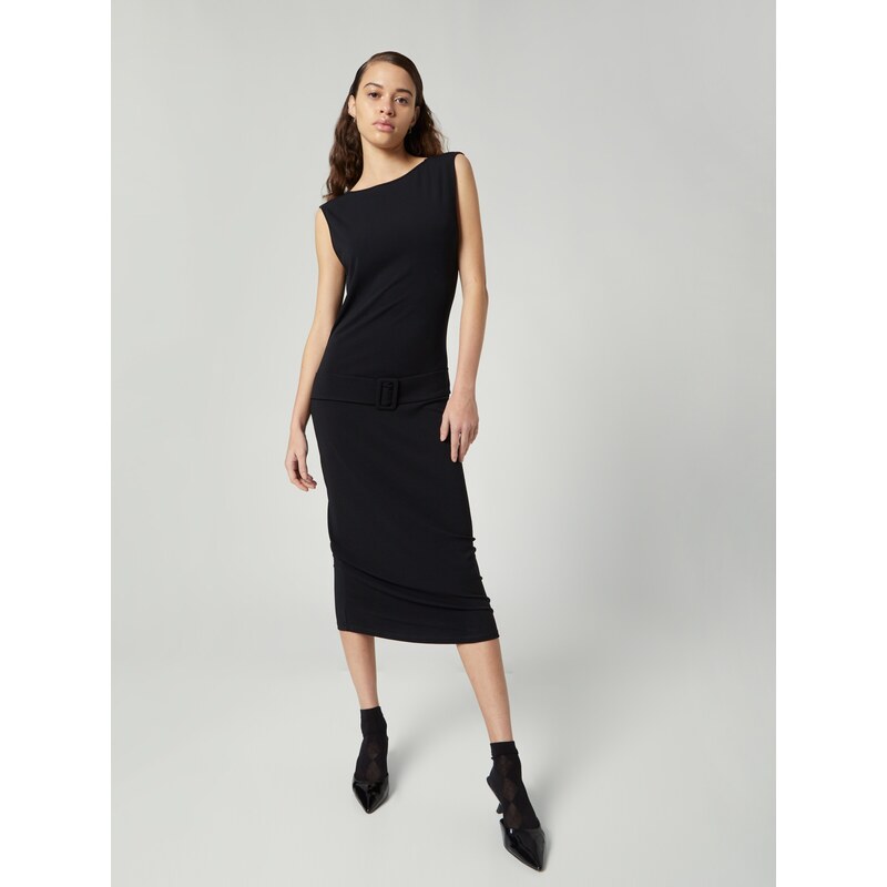 Bella x ABOUT YOU Obleka 'Talea' črna