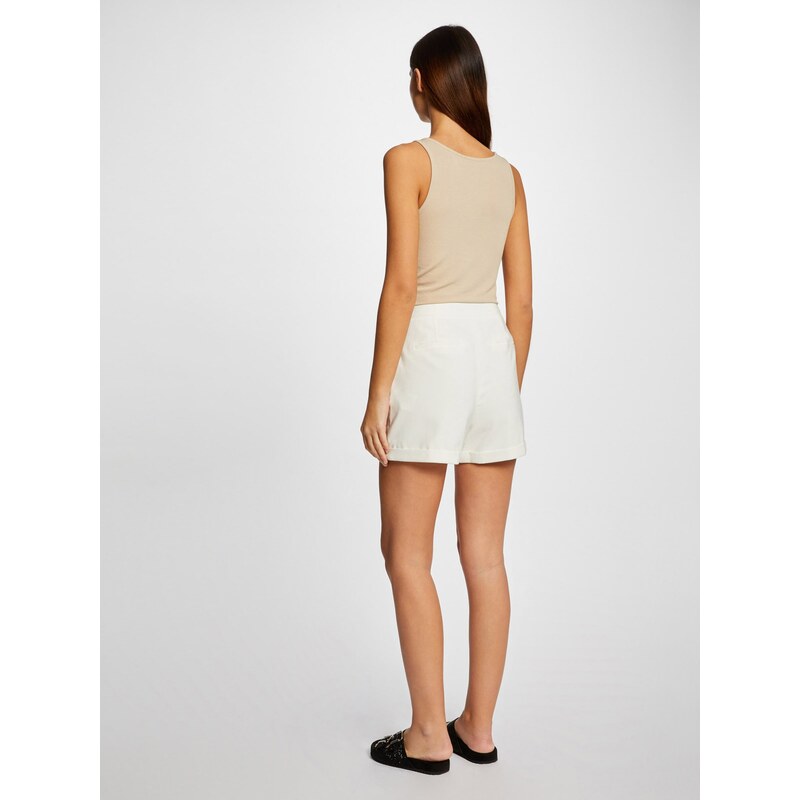 Morgan Top 'DUA' temno bež