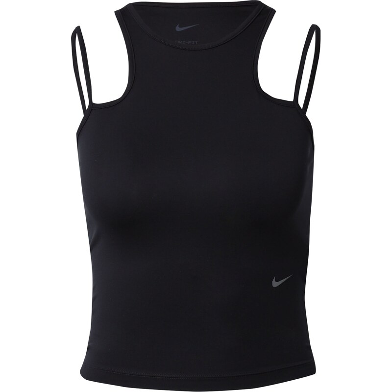 NIKE Športni top siva / črna